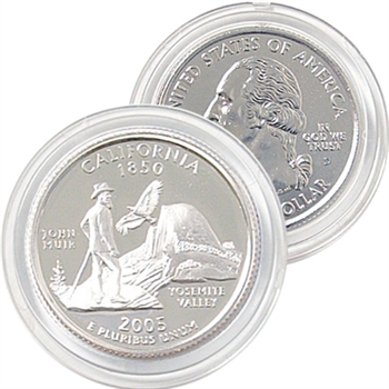 2005 California Platinum Quarter - Denver Mint