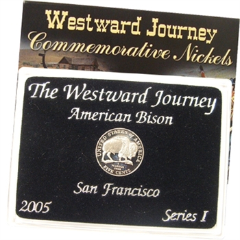 2005 Westward Buffalo Nickel - Proof - Series I - Lens