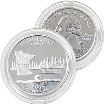 2005 Minnesota Platinum Quarter - Denver Mint
