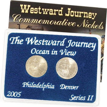 2005 Westward Ocean View Nickel - Mint Mark Set