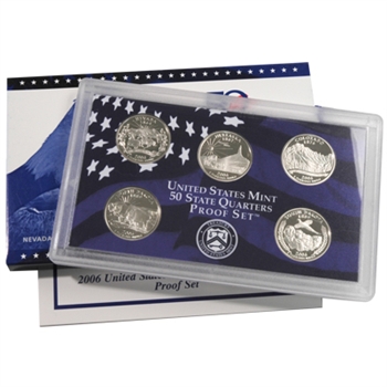 2006 Modern Issue Proof Set - Quarters only