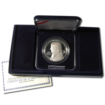 2005 Justice Marshall Silver Dollar - Proof