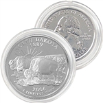 2006 North Dakota Platinum Quarter - Denver Mint