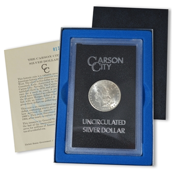 1881 Morgan Dollar - Carson City - GSA