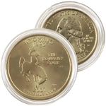 2007 Wyoming 24 Karat Gold Quarter - Denver