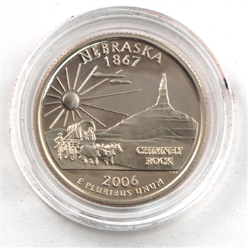 2006 Nebraska Proof Quarter - San Francisco Mint