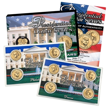 2007 Presidential Dollars P & D 2 Lens Set