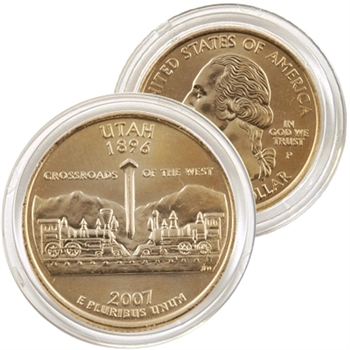 2007 Utah 24 Karat Gold Quarter - Philadelphia