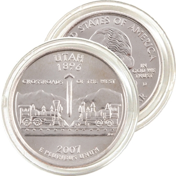 2007 Utah Uncirculated Qtr - Denver Mint