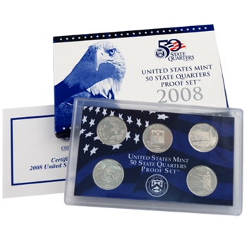 2008 Modern Issue Proof Set - Quarters Only