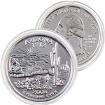 2008 Arizona Platinum Quarter - Denver Mint