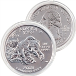 2008 Alaska Platinum Quarter - Denver Mint