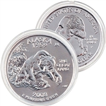 2008 Alaska Platinum Quarter - Philadelphia Mint
