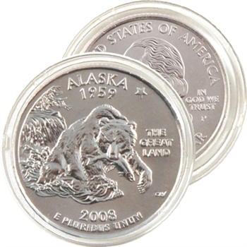 2008 Alaska Uncirculated Qtr - Philadelphia Mint