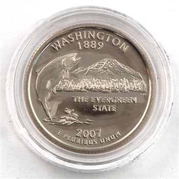 2007 Washington Proof Quarter - San Francisco Mint