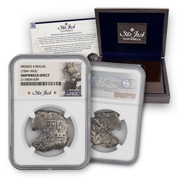 Sao Jose Shipwreck Treasure - 4 Reales - NGC