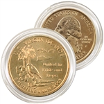 2009 Virgin Islands 24 Karat Gold quarter - Philadelphia