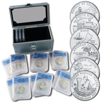 2009 U.S. Mint Set Quarters. (12pc) SP69