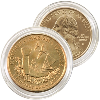 2009 Mariana Islands 24 Karat Gold quarter - Denver