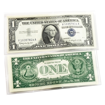 Last $1 Silver Certificate ( 1957 ) - Uncirculated QTY 10
