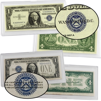 1st and Last Small Size Silver Certificates