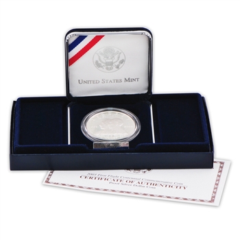 2003 Commemorative First Flight Silver Dollar - Proof