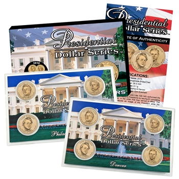 2010 Presidential Dollars P & D 2 Lens Set