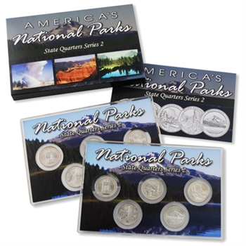 2010 National Parks Quarter Mania Set - P & D