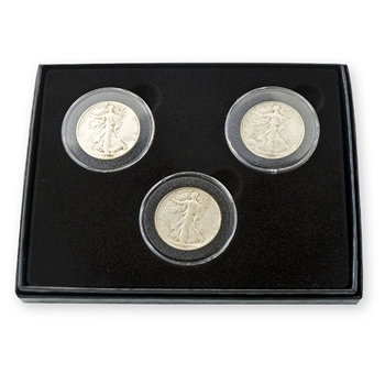 Walking Liberty Half Dollar Mint Mark Collection-Philadelphia, Denver, and San Francisco Mint