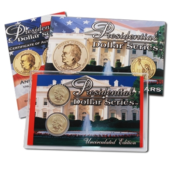 2011 Presidential Dollars P & D Lens - Andrew Johnson