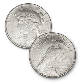 Americas Last 90% Silver Dollar-The Peace-Uncirculated