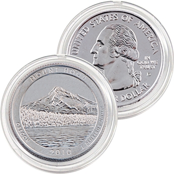 2010 Mt. Hood Platinum Quarter - Denver