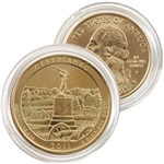 2011 Gettysburg 24 karat Gold Quarter - Philadelphia Mint