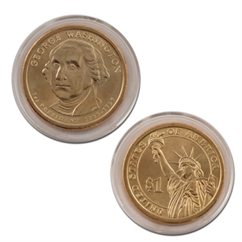 2007 George Washington Presidential Dollar - Uncirculated - Philadelphia