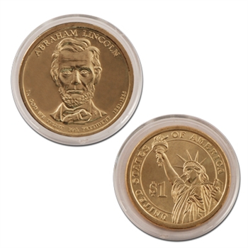 2010 Abraham Lincoln Presidential Dollar - Uncirculated - Philadelphia
