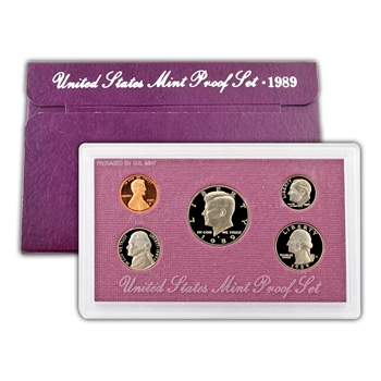 1989 Modern Issue Proof Set