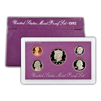 1992 Modern Issue Proof Set