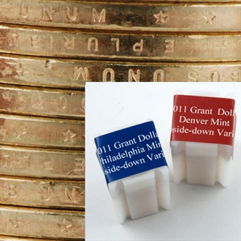 2011 Presidential Dollars - Upside Down 2pc Roll Set - Ulysses S. Grant