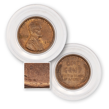 1909 & 1909 VDB Lincoln Cent 2 pc Set