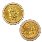 2010 Franklin Pierce Presidential Dollar - Gold - Philadelphia