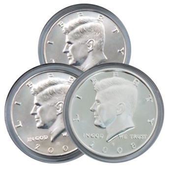 2008 Kennedy Half Dollar 3 pc PDS Set