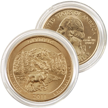 2011 Olympic 24 karat Gold Quarter - Philadelphia Mint