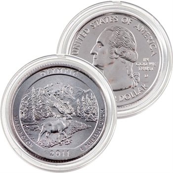 2011 Olympic Platinum Quarter - Denver