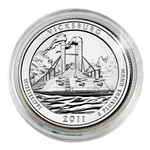 2011 Vicksburg Platinum Quarter - Denver