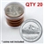 Collector Quarter Tube - Holds 10 Quarters - QTY 20
