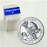 2012 El Yunque Quarter Roll - Philadelphia Mint - Uncirculated