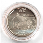 2004 Iowa Proof Quarter - San Francisco Mint