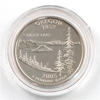 2005 Oregon Proof Quarter - San Francisco Mint