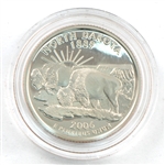 2006 North Dakota Proof Quarter - San Francisco Mint