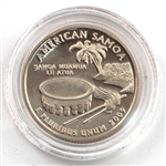 2009 American Samoa Proof Quarter - San Francisco Mint